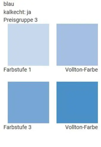 Casa Natura Wandfarben in blau